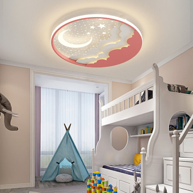 Flush-mounted LED Ceiling Light, 1 Bulb, 50 cm