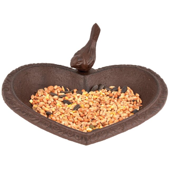 Bird Bath Heart Shape