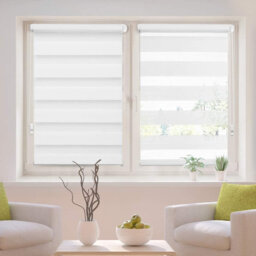 Tiverton Zebra Day and Night Room Darkening Roller Blind
