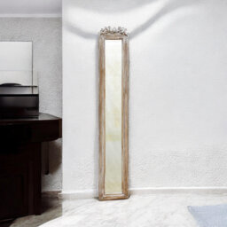 Modern Lida Skinny Full Length Mirror – Stylish & Decorative Wall Mirror for Bedroom, Hallway, or Dressing Room