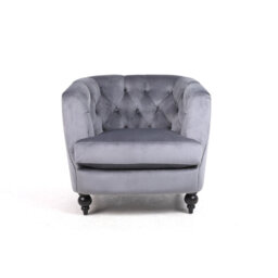 Modern Farrahn Velvet Side Chair - Hand-Finished Accent Chair for Dining Room, Living Room, Office and Reception