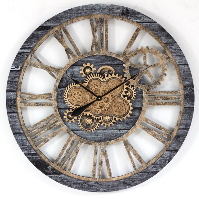 Solid Wood Wall Clock