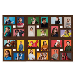 Brandiss Wood Picture Frame - Set of 24