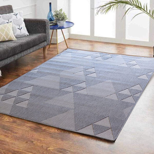 Serena Geometric Hand Woven 120cm X 170cm Indoor / Outdoor Area Rug