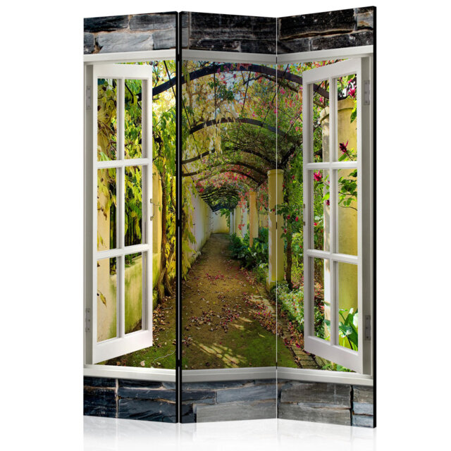 135cm W x 172cm H 3 - Panel One Sided Room Divider Folding Room Divider