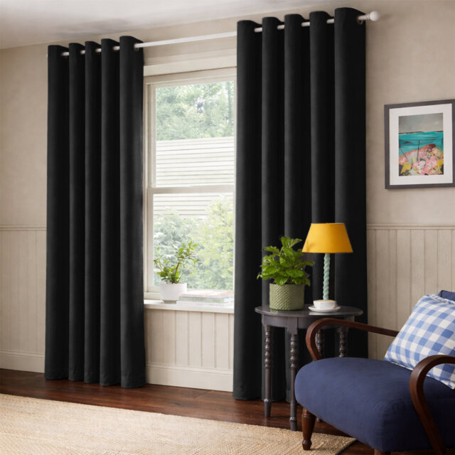 100% Room Darkening Blackout Drapes for Bedroom & Living Room