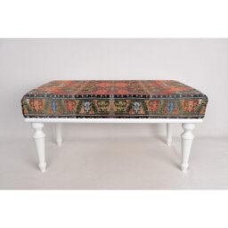 Cotton Upholstered Bench