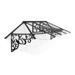 1m W x 3m D Door Canopy