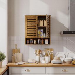 Wall Mounted Required Over The Toilet Storage