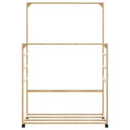 Aileah 90cm Rolling Clothing Rack