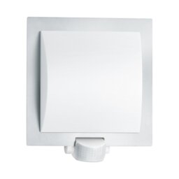 Outdoor Wall Light L 20 S Stainless Steel Trim with Motion Sensor E27 Flush Mount