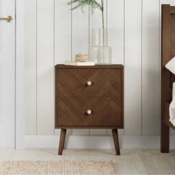 Mardell 45cm W Particle Board Bedside Table