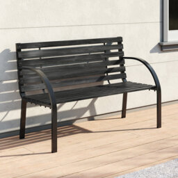 McNeil Outdoor Iron Garden Bench