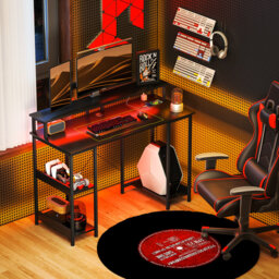Slemp Computer Desk with Power Outlet
