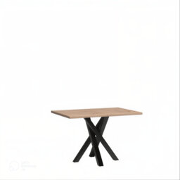 CALI Extendable Metal Base Dining Table