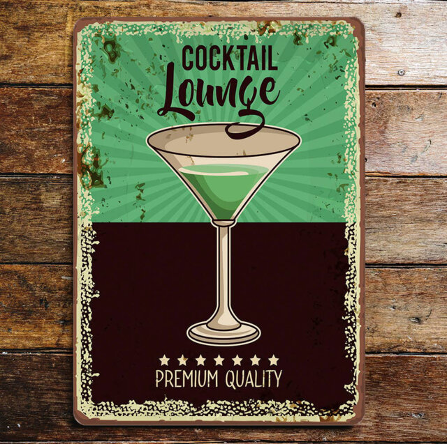 Handmade Food & Beverage Wall Decor on Metal