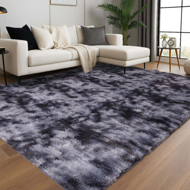 Soft Shaggy Area Rug â Plush High Pile Floor Rug For Living Room, Bedroom & Lounge
