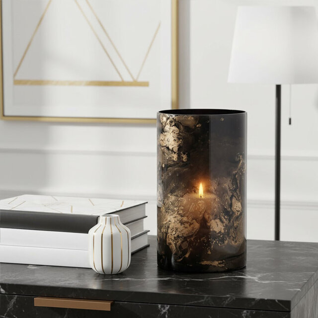 Marble Tabletop Tealight Holder