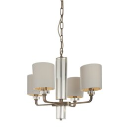 Morita 4 - Light Shaded Chandelier