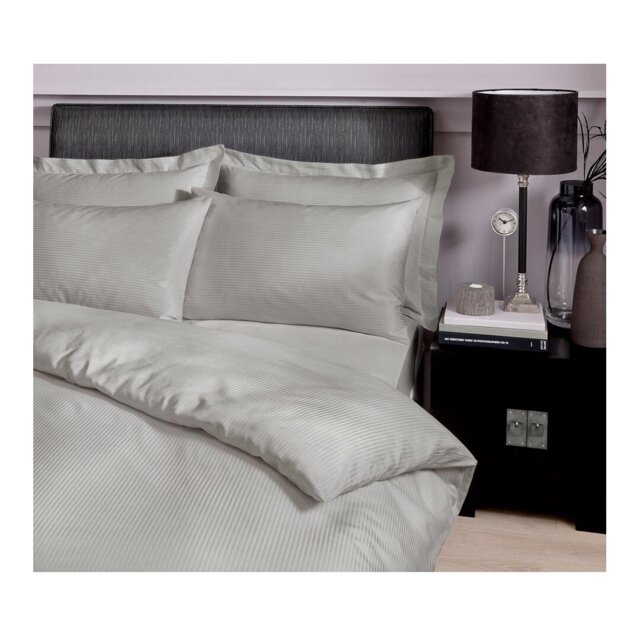 Satin Stripe 300 Thread Count Standard Pillowcase