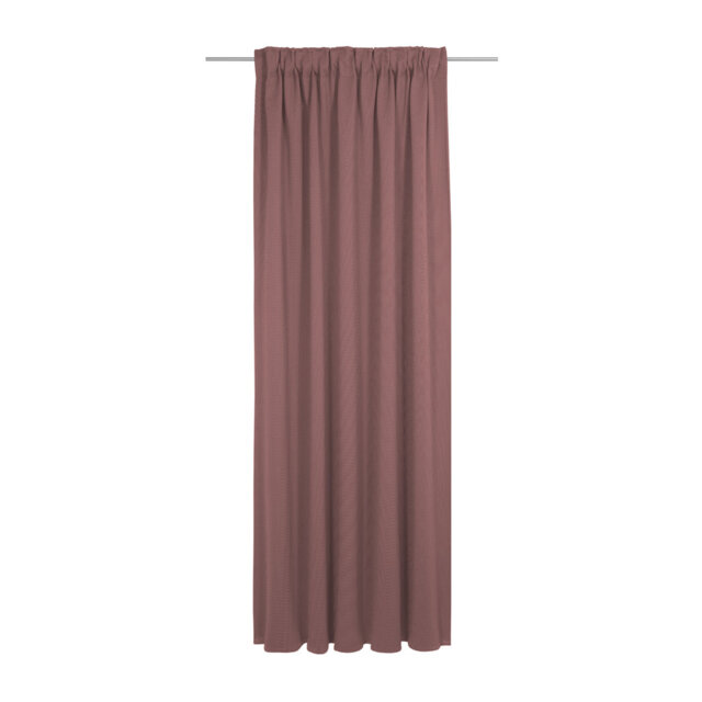 Uni Collection Light 100% Cotton Opaque Pinch Pleat Single Curtain Panel