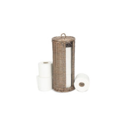 Lily Manor Open Round 3 Toilet Roll Holder Basket