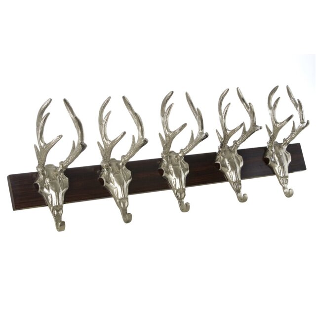 Roxana Wall 5 - Hook Wall Mounted Coat Rack