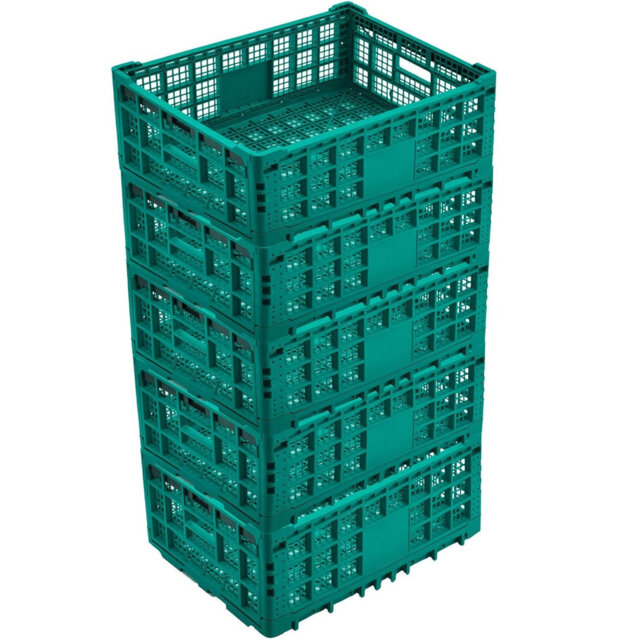 Blue Elephant Plastic Decorative Bin