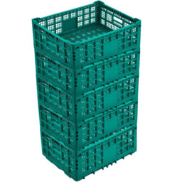 Blue Elephant Plastic Decorative Bin