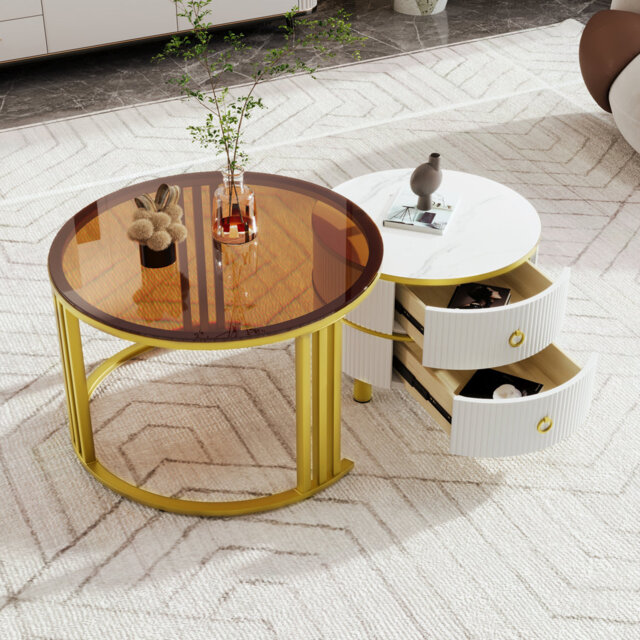Aveanna Coffee Table with Storage