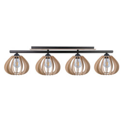 Abeeha Manufactured Wood Flush Mount