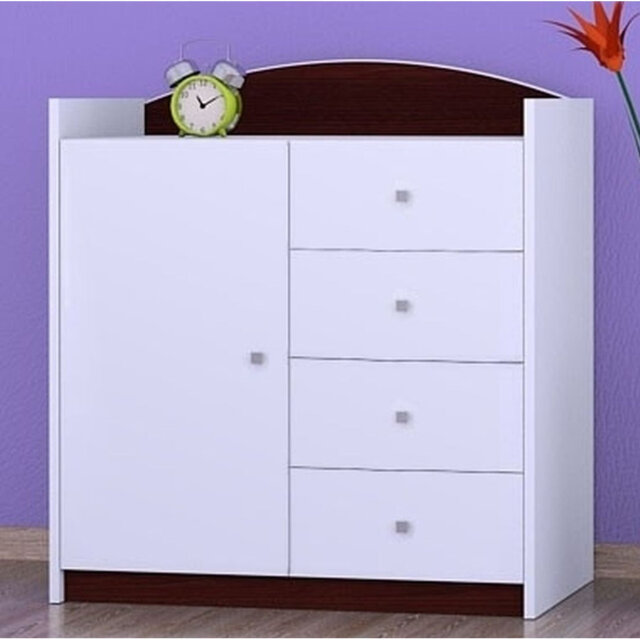 Northcutt Kids 4 - Drawer Combo Dresser