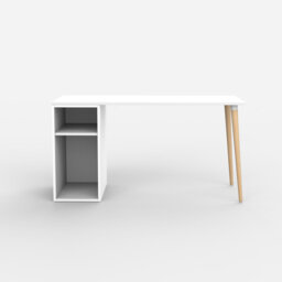 Gilroy Solid Wood Base Writing Desk