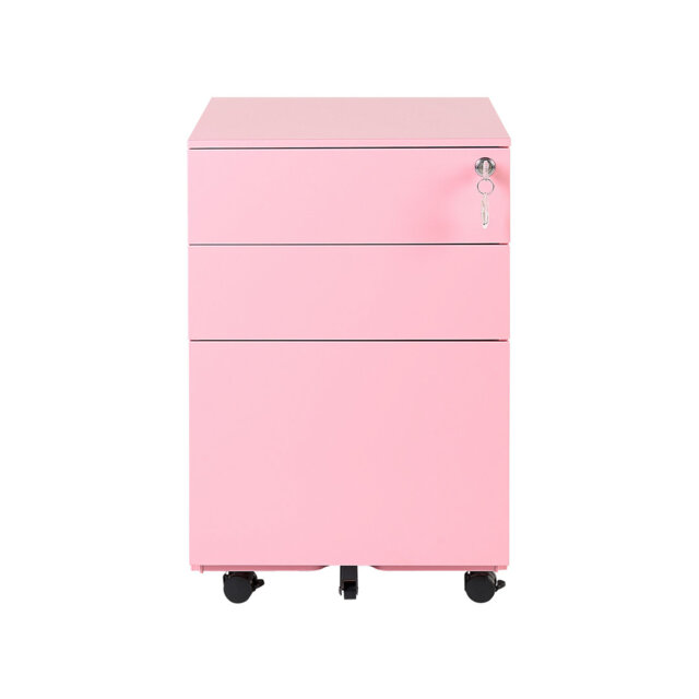Lakeithia 3 Drawer Filing Cabinet
