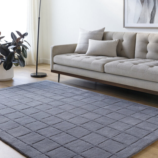 Moroccan Wool Hand Tufted Area Rug