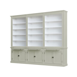 Bodee 240cm H x 300cm W Library Bookcase
