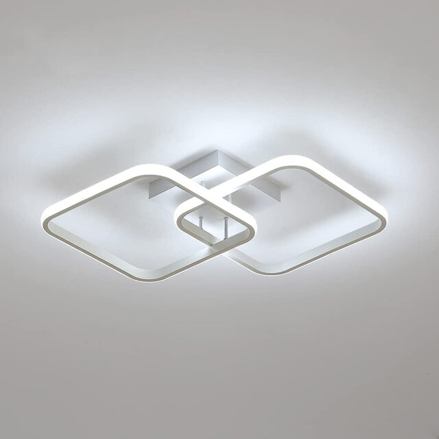 Tarazon 2-Light 60cm LED Semi Flush Mount