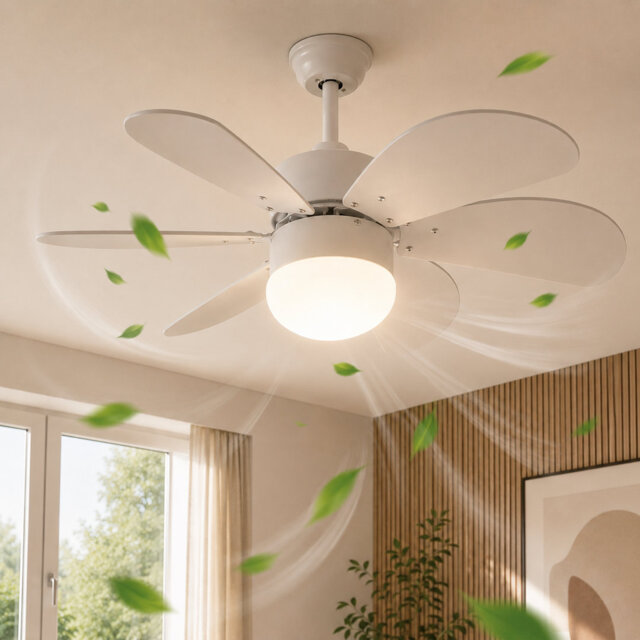 Alisha-Ann 75cm Ceiling Fan with Light Kit