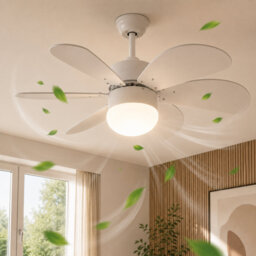 Alisha-Ann 75cm Ceiling Fan with Light Kit