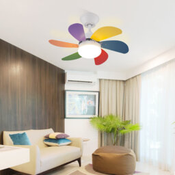 Alisha-Ann 75cm Ceiling Fan with Light Kit