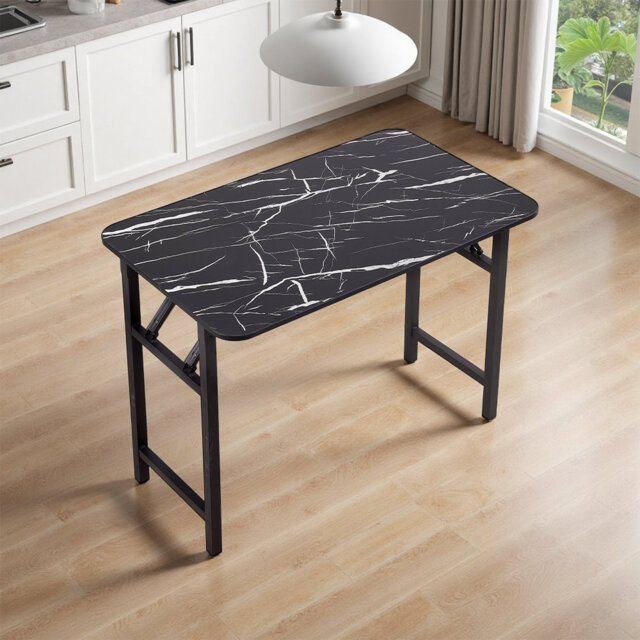 Metal Base Dining Table