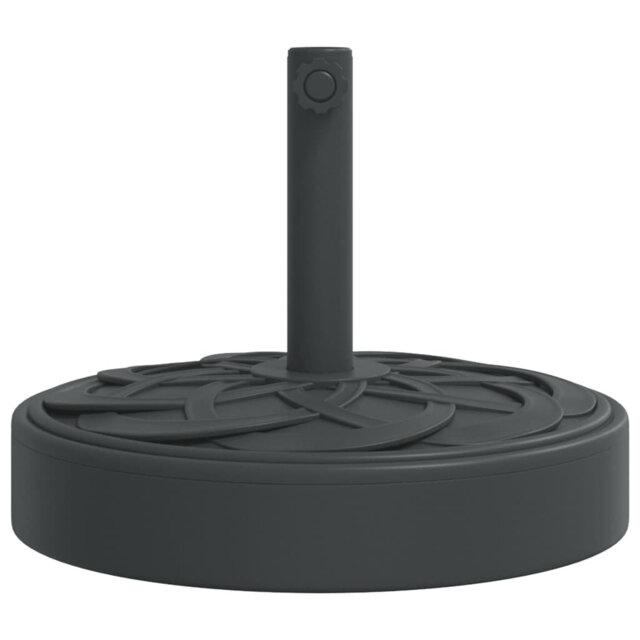 Vidaxl Parasol Base For 38 / 48 Mm Poles 25 Kg Round
