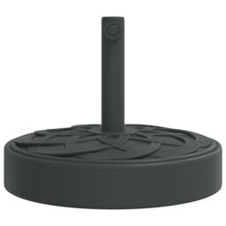Vidaxl Parasol Base For 38 / 48 Mm Poles 25 Kg Round