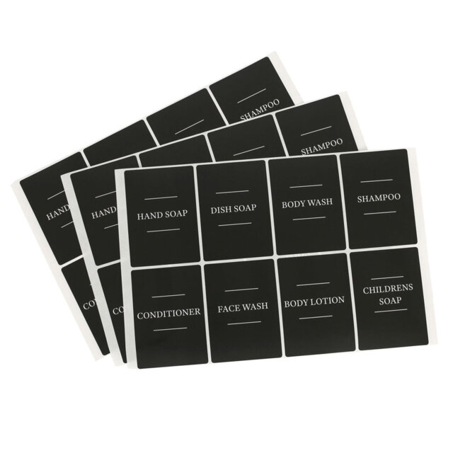 Soap Dispenser Labels - Pack of 3