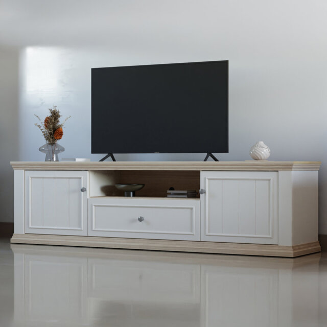 "Rubianna Unfinished TV Stand for TVs up to 78"""