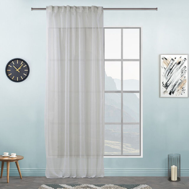 Sheer Single Curtain Panel