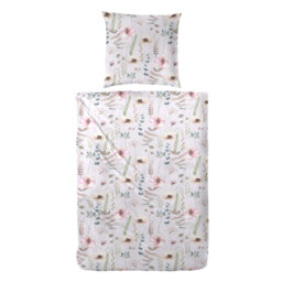 Kurie Cotton Floral Duvet Cover Set with Pillow Shams Included
