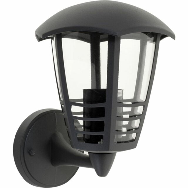 Herby Anthracite Outdoor Wall Lantern