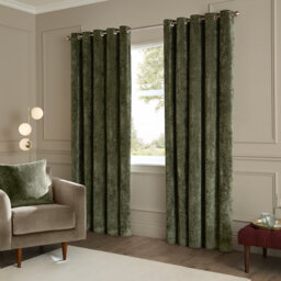Lustre Velvet Room Darkening Curtain Panel Pair