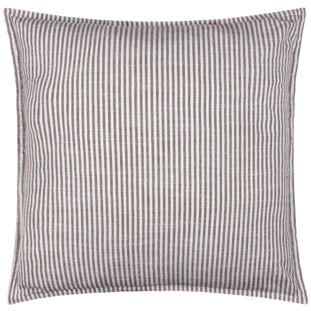 Truro Stripe Striped Square Cushion